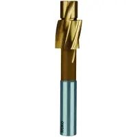 RUKO Din 373 Hss-tin M4 Flachsenkkopf