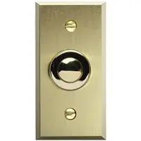 Grothe GRO ETA2310 Messingguss-Etagenplatte 1Kontakt 65x35x10mm
