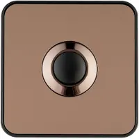 Grothe GRO64185 Klingeltaster Piccolo Piazza kupfer