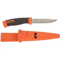 Bahco kniv m- skede bælteclips - 2446 med rustfri klinge og tokomponent greb
