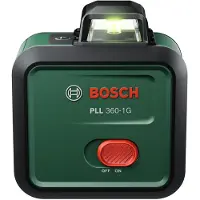 Bosch Linienlaser – PLL 360-1 G – Mit Bedienungsanleitung, Schutzkoffer und Lithium-Ionen-Akku