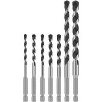 Bosch Pro Hex-5 4x100 5x100 5x100 6x100 6x100 8x150 10x150 Mm Bohrerset 7 Einheiten
