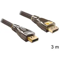 DeLOCK 4k Premium Displayport-kabel 3 M