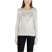 GUESS Pullover W5YR23 Z2NQ2 Écru Regular Fit