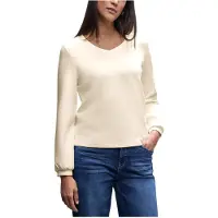 Street One Langarmshirt im Silk Look