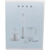 Smeg HBF03PBEU Stabmixer Bleu Azur