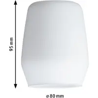 Paulmann 953.58 Dekoschirm satiniertes Glas