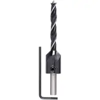 Bosch 7 Mm Wood Countersink Drill Bit Silber