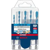 Bosch Expert Hex-9 Multiconstruction 4/5/6/8 Mm Multimaterialbohrer 5 Einheiten
