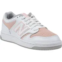New Balance 480 Weiß mit rosa Turnschuhen – 37.5