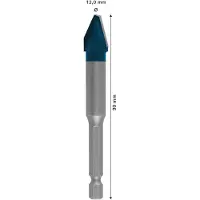 Bosch Expert Hex-9 Hardceramic 12x90 Mm Keramikbohrer