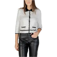 Morgan's Pomade De Toi Black And White Viscose Sweatshirt