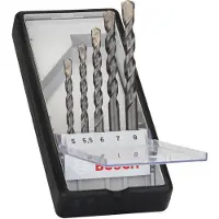 Bosch 5-tlg. CYL-3 Betonbohrer-Set, Robust Line, 5-8 mm