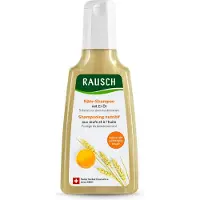 RAUSCH Shampoo, , Nahr, mit Ei- und Traubenkernextrakt, für trockenes Haar, reinigt und pflegt trockenes Haar sanft, 200ml