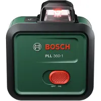Bosch PLL 360-1 Linienlaser – Inklusive Bedienungsanleitung, Schutzkoffer und Batterien
