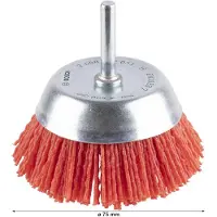 Bosch PRO Multi Material clean Topfbürste, 75 x 1 mm, gerader Schaft