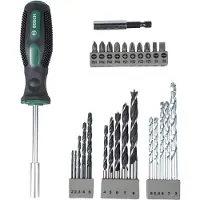 Bosch Brico Kit 27 Pieces Screwdriver Schwarz