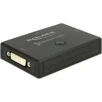 DeLOCK DVI, DVI, Kunststoff, Schwarz, 3840 x 2160 Pixel, 820 mm, 620 mm