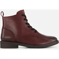 Marco Tozzi Damen zeitlose Schnürstiefelette 2-25101-45, Größe:40 EU, Farbe:Rot