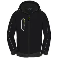 4Protect Softshelljacke MONTANA Schwarz XL