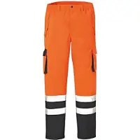 BIG Arbeitsschutz Warn-Wetterschutz-Bundhose BAL leuchtorange/navy,Gr.M