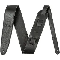 Fender Artisan Ledergitarrengurt 2.5" Schwarz