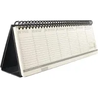 Sigel Tischkalender Conceptum 2027, large, schwarz