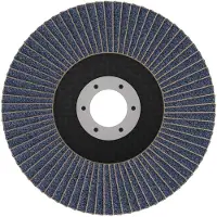 Bosch X451 Fächerschleifscheibe, 125 x 22,23 mm, K60, Z29, 15-tlg