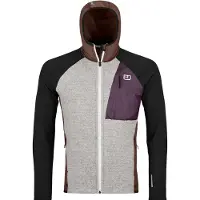 Ortovox Fleece GP Classic Knit Hoody Herren - Fleecejacke - dark chestnut - XL