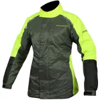 Trilobite Regenjacke Raintec Damen grau/fluo-gelb - Größe L