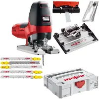 Mafell Präzisionsstichsäge Stichsäge P1 cc Schwenkplatte + MAX Systainer 917103