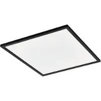 Eglo SALOBRENA-Z Wand-/Deckenleuchte Lampe Beleuchtung - L59,5 x B59,5 x H5 cm - schwarz - 33W inkl. - IP20