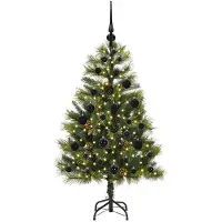 vidaXL Fedde (mit LEDs und schwarzen Bällen)