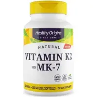 Healthy Origins Vitamin K2- Mk-7 100 mcg 180 Pc