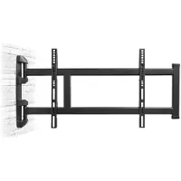 Hagor BL Swingmount L - Befestigungskit (Wandbefestigung) - für Flachbildschirm - Schwarz - Bildschirmgröße: 81-178 cm (32"-70") - Montageschnittstelle: bis zu 600 x 400 mm