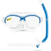 Cressi Moon Top Colorama Junior-schnorchelset