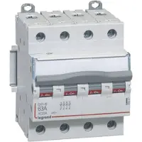 Legrand 406487 Lasttrennschalter DX3, 4-polig, 63A 400 VAC, Gebrauchskategorie AC-22A, 4TE