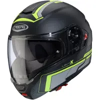 Caberg CabergLevoXEliteMattSchwarzGrauGelbKlapphelm Größe M