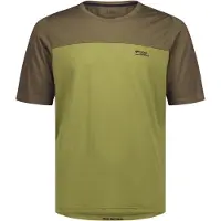 Mons Royale Mens Diversion Merino Bike Jersey Short Sleeve fern / olive (894) XL
