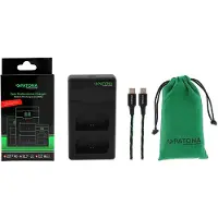 PATONA Premium Twin Charger Canon LP-E6