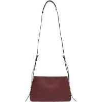 Pinko Schultertasche aus Kalbsleder in Braun 105883A0QO_R49Q