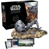 Asmodee Star Wars Legion At-st Derribado Brettspiel