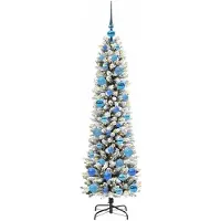 vidaXL Viggo (mit LEDs und blauen Kugeln)