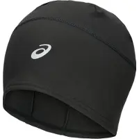 Asics Beanie "WINTER RUN BEANIE" Reflektierend, Unterstützende Passform, Haarschlitz hinten