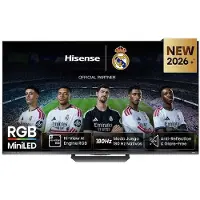 Hisense 55 '' UR8S | RGB MiniLED Smart TV 4K 180 Hz, 139,7 cm (55"), 3840 x 2160 Pixel, RGB-Mini LED, Smart-TV, WLAN, Schwarz