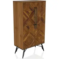 Hjh LIVING Kommode mit Schubladen SANTJAGO WOOD HIGH Sideboard Schrank 117.0 x 63.0 x 32.0 cm