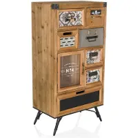 Hjh LIVING Sideboard CONTINENTO S Kommode Schrank Bügelgriff 104.0 x 53.0 x 32.0 cm