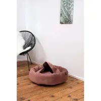 Silvio Design Kuschelinsel 'Lajos M', rosé, Ø 68 cm