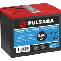 GALLAGHER EUROPE Hybrid-Alkaline Weidezaunbatterie 9V/130 Ah