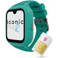 Savefamily Iconic Plus 2 Kinder Smartwatch in Mint - Exklusiv mit der Telekom Karte